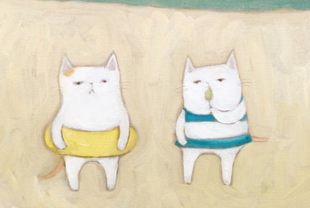 顾湘个展"我爱小猫 小猫爱我"