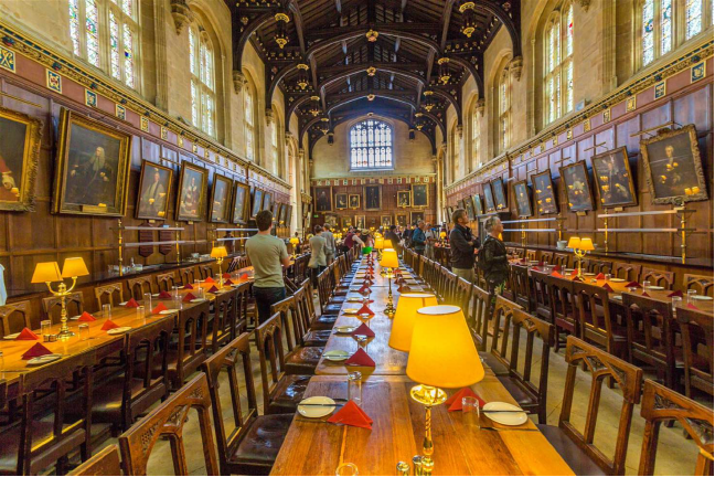 牛津大学照片食堂图片