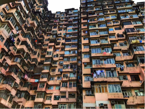 香港粉岭皇后山公屋图片
