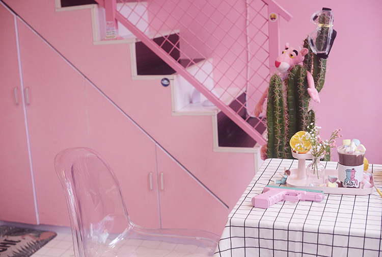 蒸汽波梦幻甜品小屋